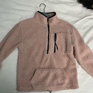 no boundaries pink sweater